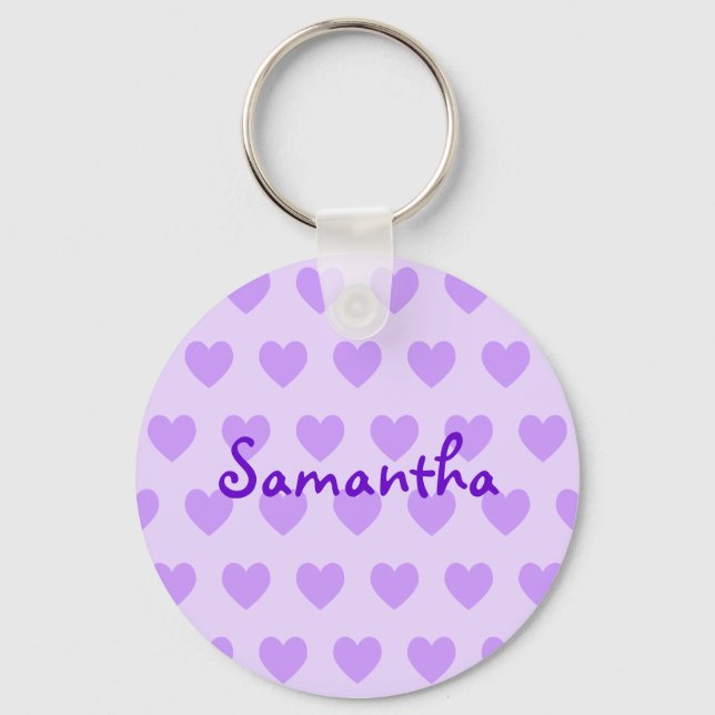 Chaveiro Samantha in Purple (Frente)