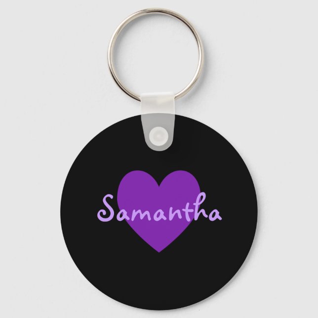Chaveiro Samantha in Purple (Frente)