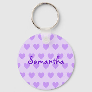 Chaveiro Samantha no roxo