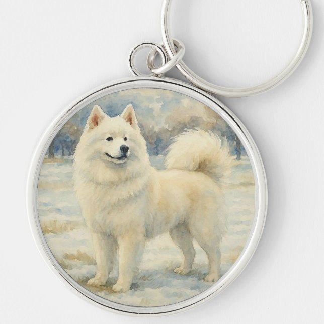Chaveiro Samoyed (Frente)