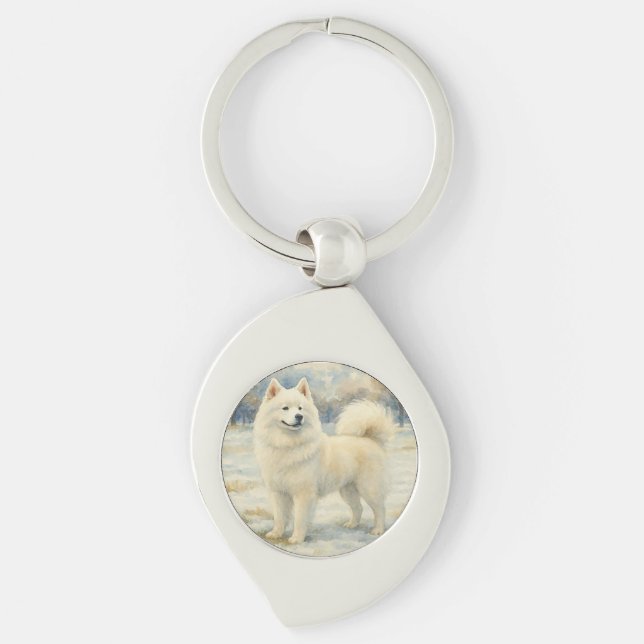 Chaveiro Samoyed (Frente)