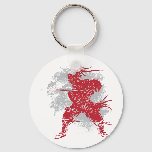 Chaveiro Samurai Pose (Frente)