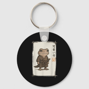 Chaveiro Samurai Sapo de Arte Japonesa Animes Engraçados Mu