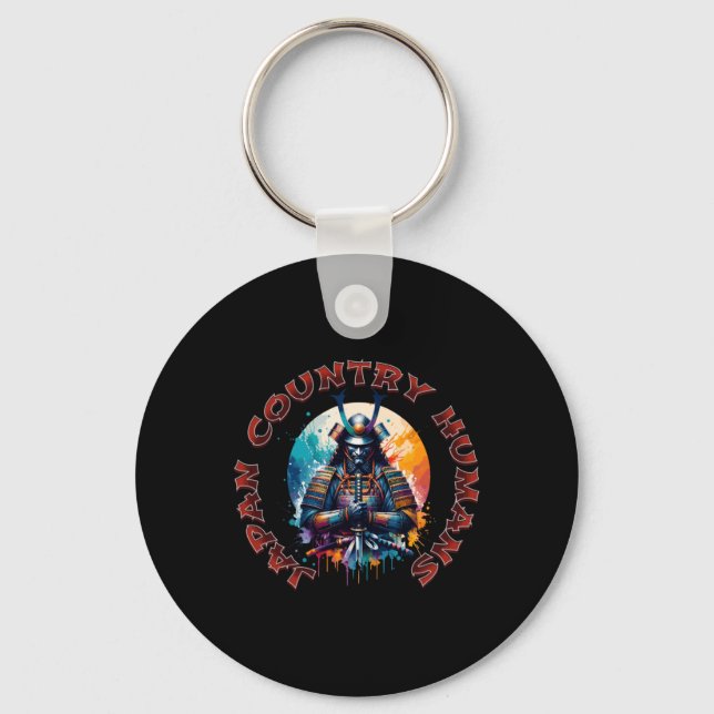 Chaveiro Samurai Spirit - Warrior’s Honor Sticker  (Frente)
