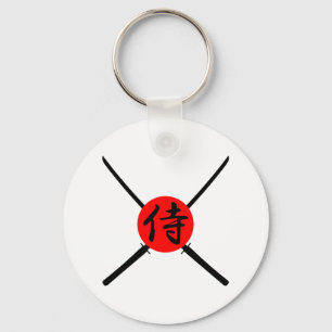 Chaveiro SAMURAI - Sword & Kanji