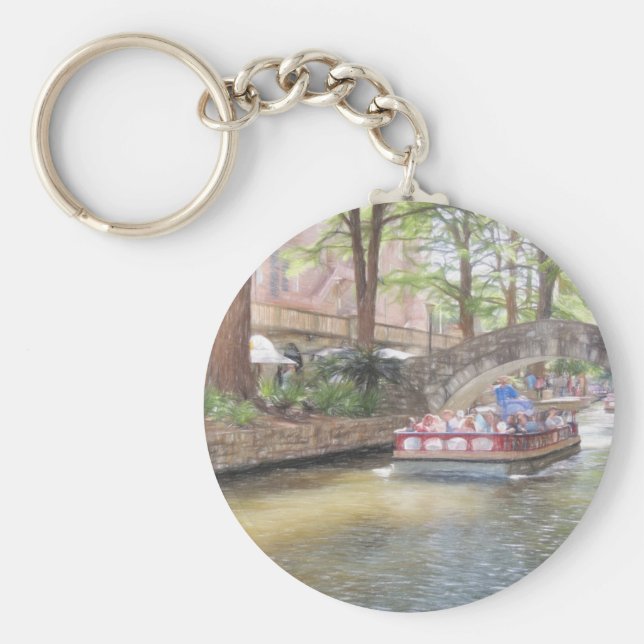 Chaveiro San Antonio River Walk (Frente)