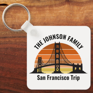 Chaveiro San Francisco Bridge Sunset Trip Souvenir