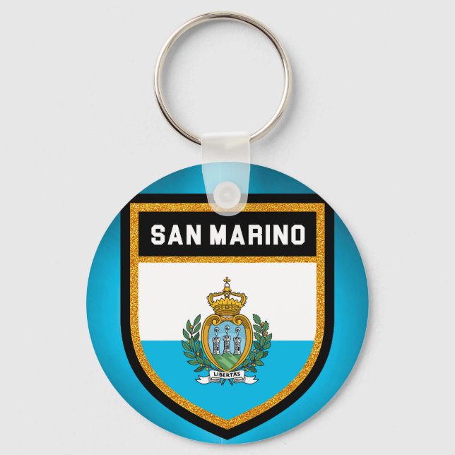 Chaveiro San Marino Flag (Frente)