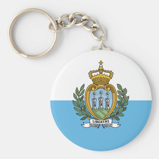 Chaveiro San Marino Flag (Frente)