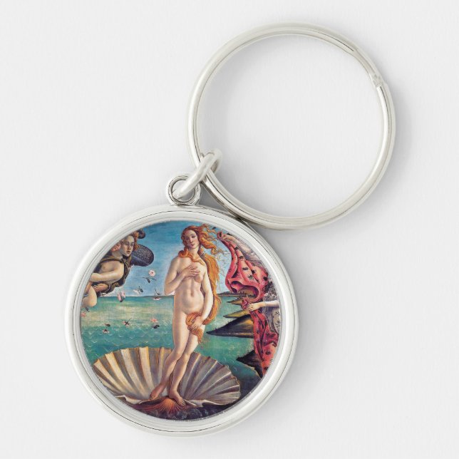 Chaveiro Sandro Botticelli - O Nascimento de Vênus - Arte E (Frente)