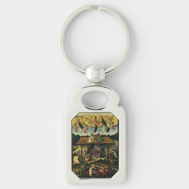 Chaveiro Sandro Botticelli - O Nascimento Místico – Arte Er (Frente)