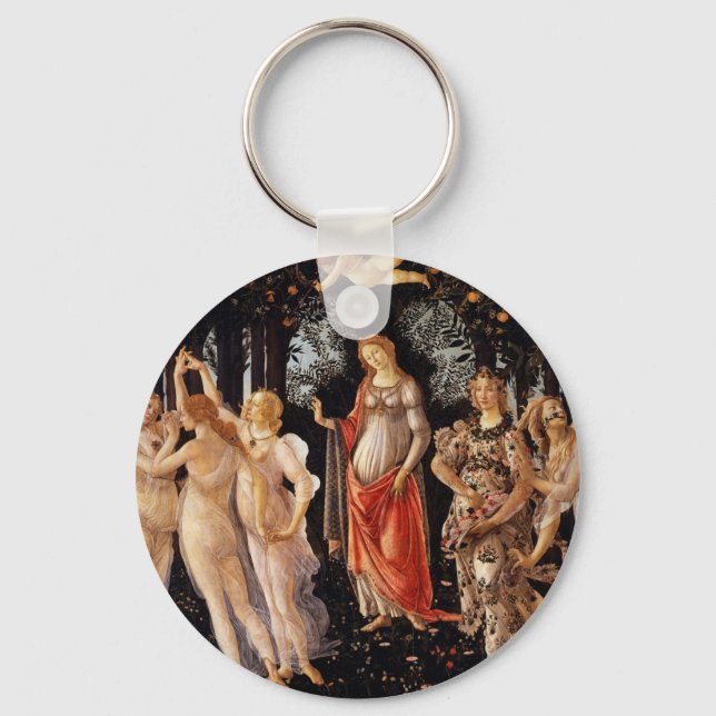 Chaveiro Sandro Botticelli Primavera Fine Art (Frente)