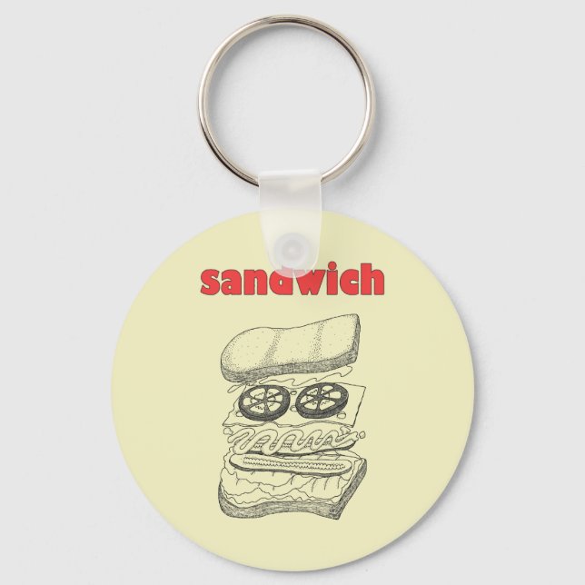Chaveiro Sanduíche (Frente)