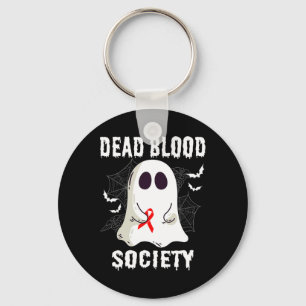 Chaveiro Sangue da Sociedade do Morto Fantasma Sensibilizaç