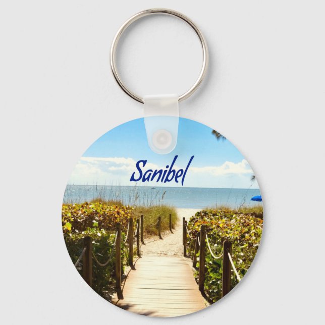 Chaveiro Sanibel Island Beach Ocean (Frente)