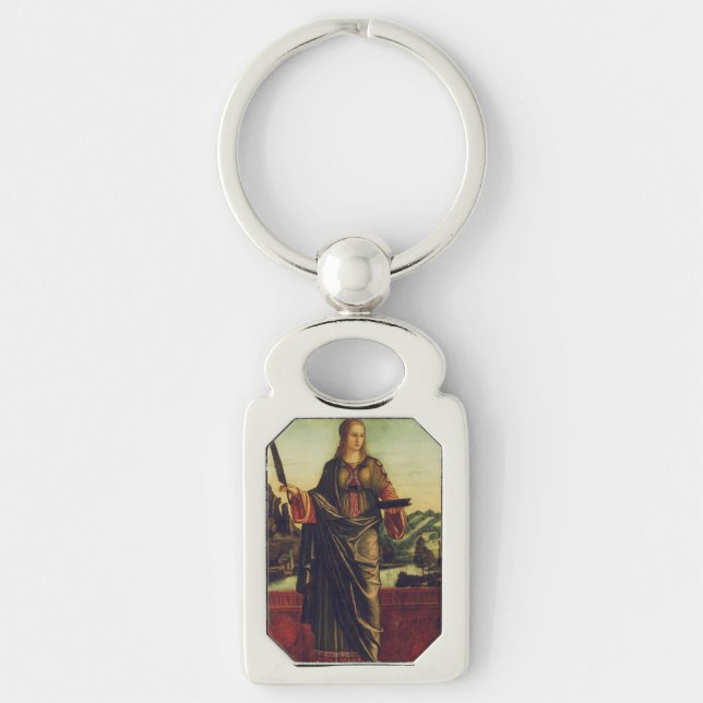 Chaveiro Santa Anastácia de Roma Arte Premium (Frente)