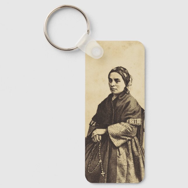 Chaveiro Santa Bernadette Soubirous Arte Refinada (Frente)
