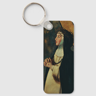 Chaveiro Santa Catarina de Siena por Juan Bautista Maino