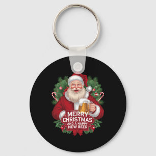Chaveiro Santa Claus Beer Beer Beer Dava Feliz Natal Happ