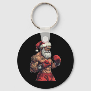 Chaveiro Santa Claus Boxing E Mma - Boxing De Natal
