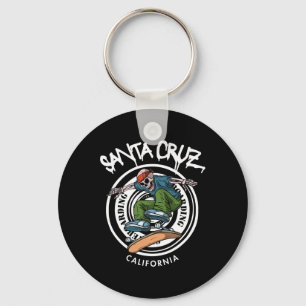 Chaveiro Santa Cruz Skater Relaxado Esqueleto Califórnia Sk