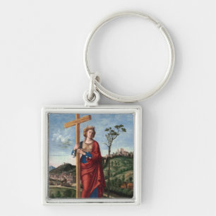 Chaveiro Santa Helena com a Vera Cruz Arte Sacra