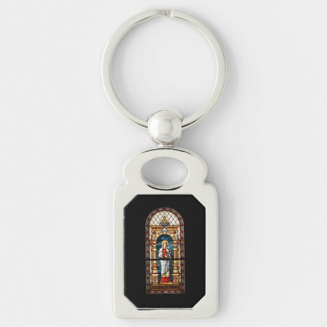 Chaveiro Santa Isabel da Hungria Arte Medieval Premium (Frente)