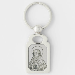 Chaveiro Santa Mônica mãe de Agostinho de Hipona