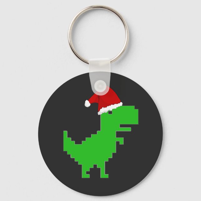 Chaveiro santa trex engraçado (Frente)
