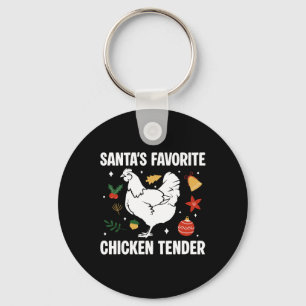 Chaveiro Santas Favoritas Frango Tender Natal