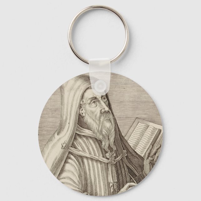 Chaveiro Santo Agostinho de Hipona Doutor da Igreja (Frente)