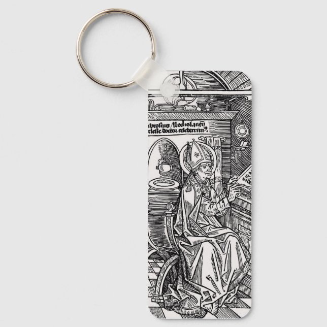 Chaveiro Santo Ambrósio de Milão (Frente)