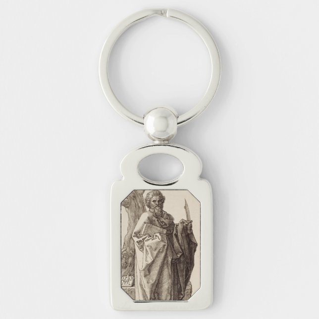 Chaveiro Santo Bartolomeu o Apóstolo Belas Artes (Frente)