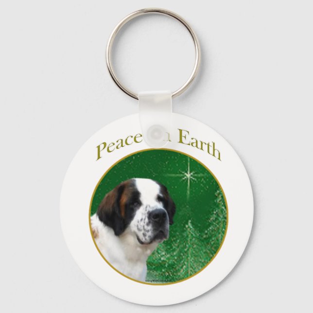 Chaveiro Santo Bernard Peace (Frente)