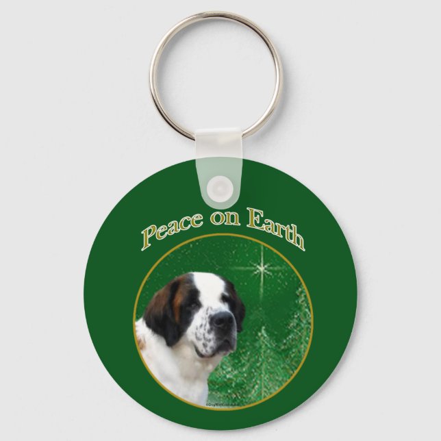Chaveiro Santo Bernard Peace (Frente)