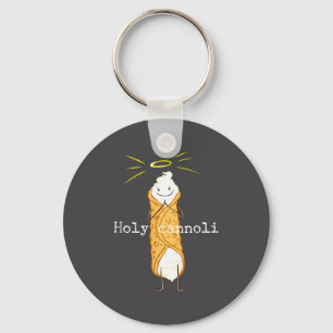Chaveiro Santo Cannoli Citação Engraçada Presente Italiano