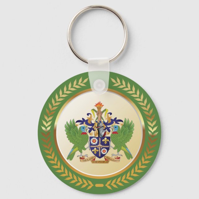 Chaveiro Santo De Armas De Lúcia (Frente)