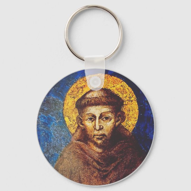 Chaveiro Santo Francisco de Assis O Cântico da Criação (Frente)