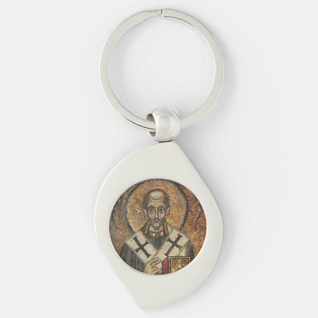 Chaveiro Santo João Crisóstomo arcebispo de Constantinopla (Frente)
