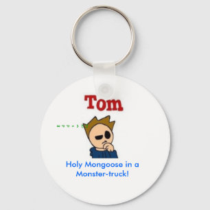 Chaveiro Santo Mongoose num caminhão de Monstro!