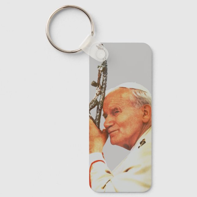 Chaveiro Santo Papa João Paulo II  (Frente)