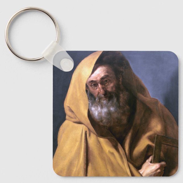 Chaveiro Santo Tiago Maior por Rubens (Frente)