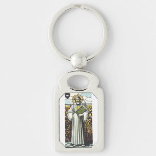 Chaveiro São Columbano missionário irlandês