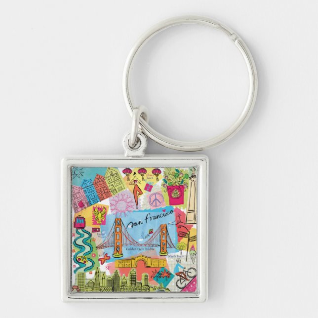 Chaveiro São Francisco, Califórnia (Frente)