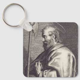 Chaveiro São Mateus o Evangelista - Reprodução de Arte Fina