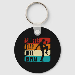 Chaveiro Sapateado, Shuffle Flap Heel Repetir, Sapateador