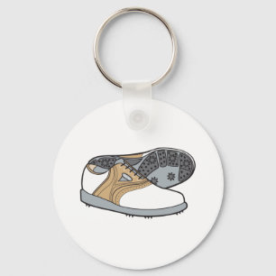 Chaveiro sapatos de golfe