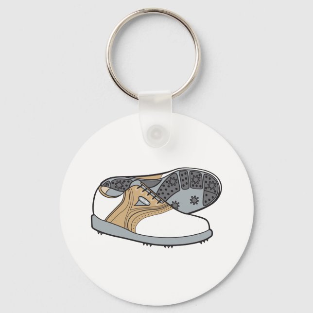 Chaveiro sapatos de golfe (Frente)