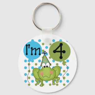 Chaveiro Sapo Azul 4.º Camisetas e presentes de aniversário