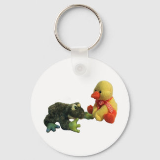 Chaveiro Sapo e Pato